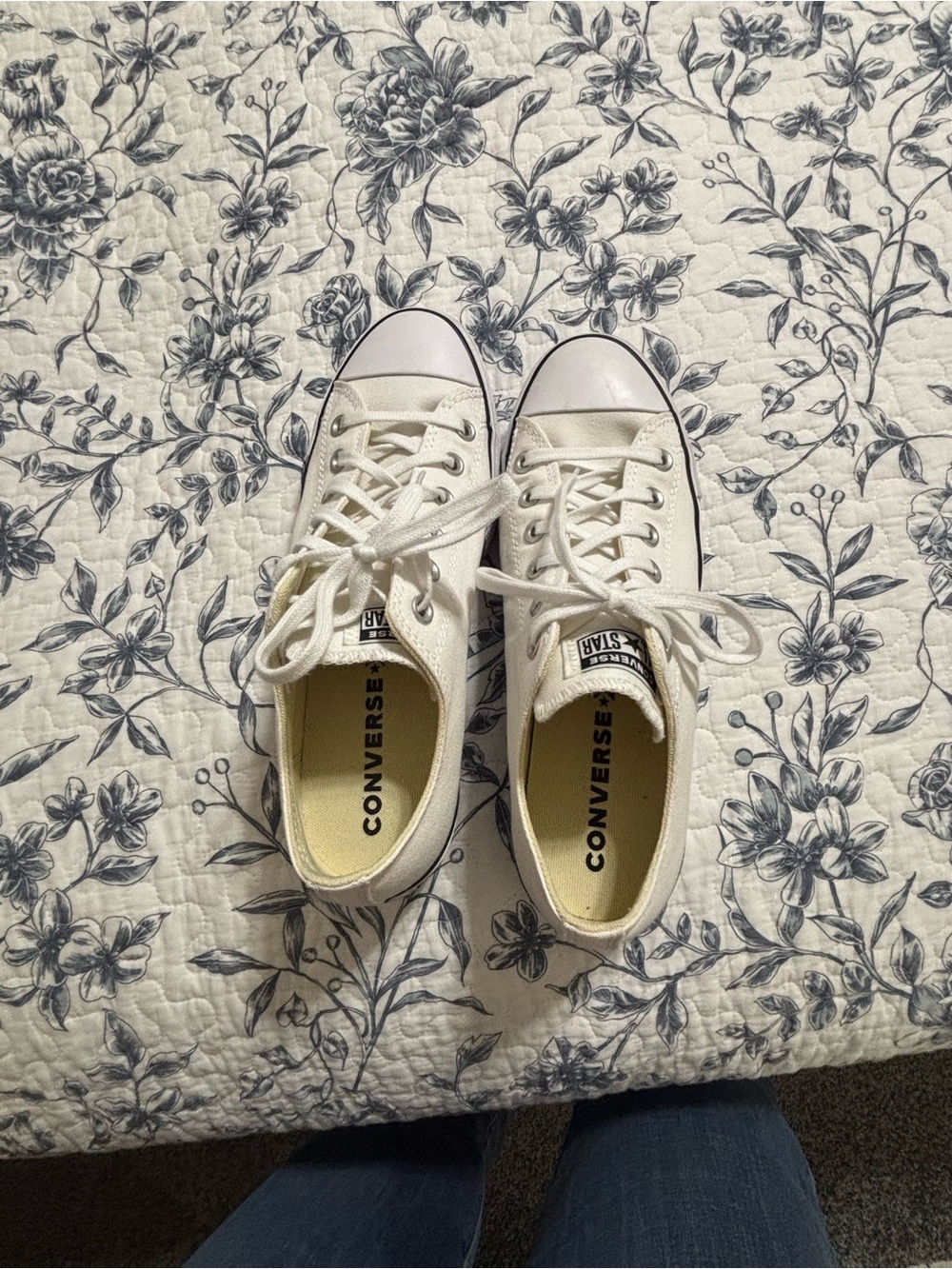 Converse Low-Top Sneakers in White